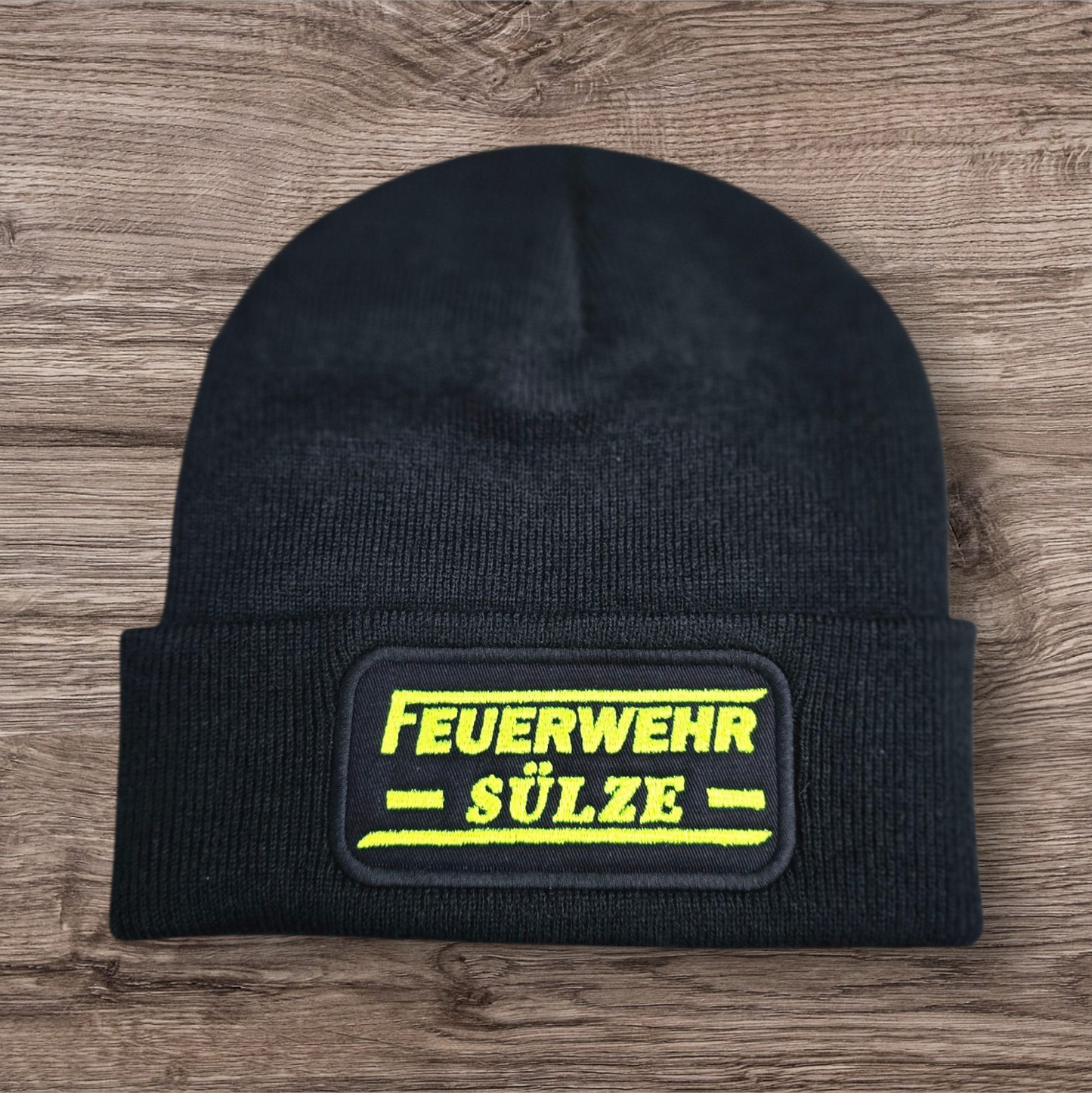 Unisex-Beanie mit Sticklogo "Feuerwehr Sülze"