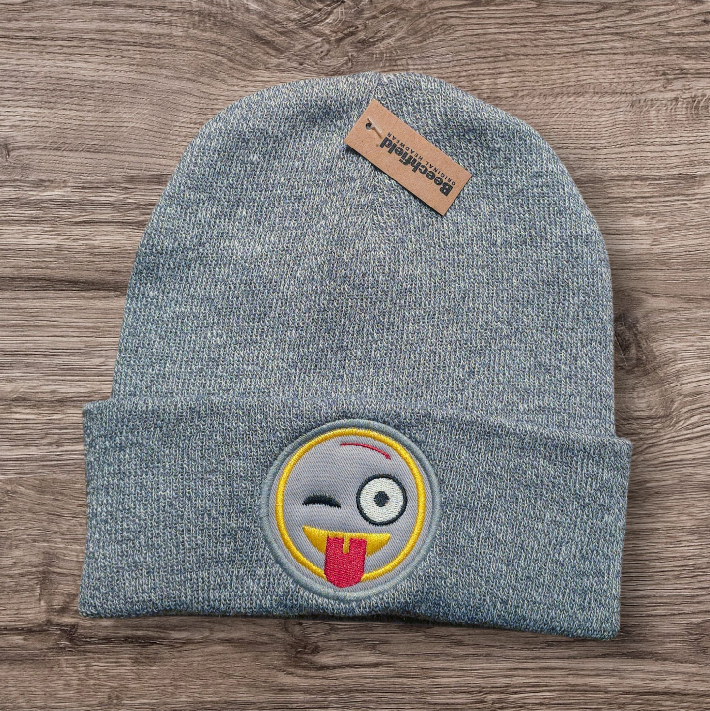 Unisex-Beanie "Zwinkersmiley"