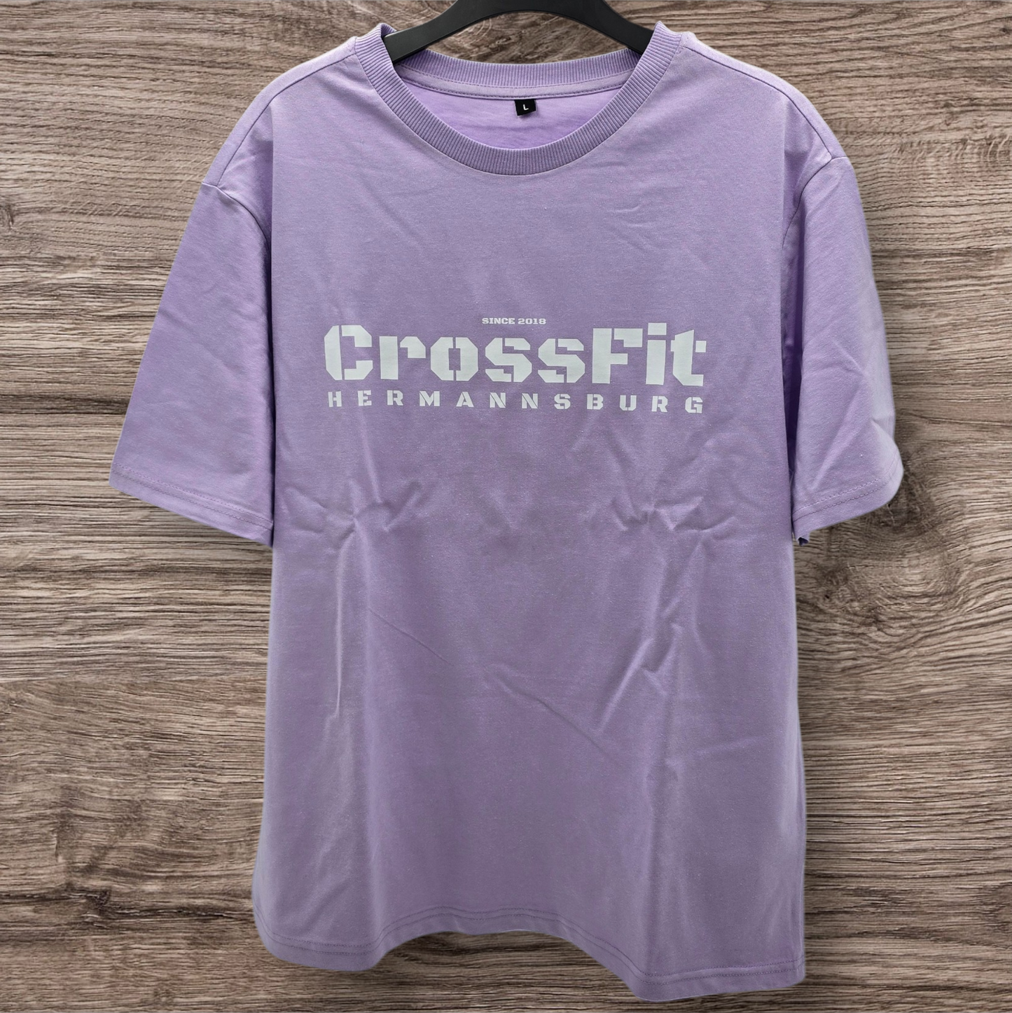 "Wolf" Unisex Oversize Tee Lilac