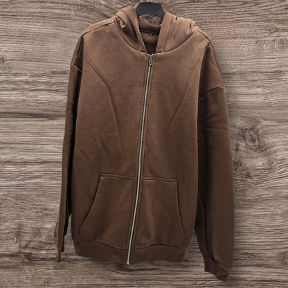 Fluffy Zip Hoodie