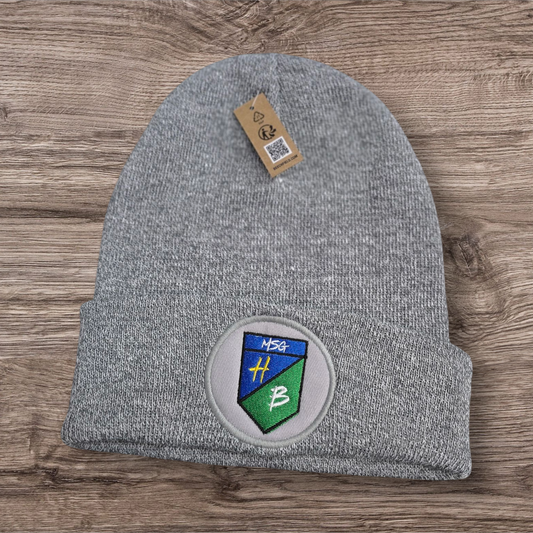 Unisex-Beanie mit Sticklogo "MSG Hermannsburg/Bergen III