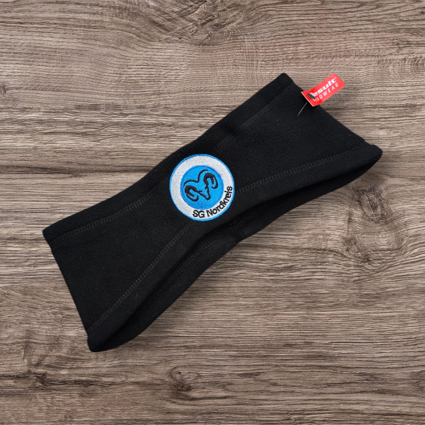 Unisex-Stirnband mit Sticklogo personalisierbar