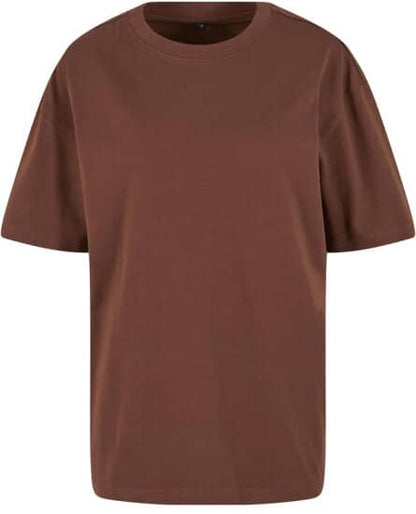 "Wolf" Unisex Oversize Tee Chocolate Brown