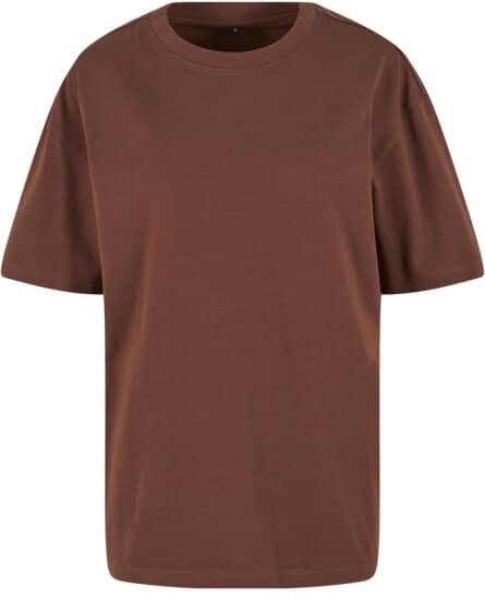 "Wolf" Unisex Oversize Tee Chocolate Brown